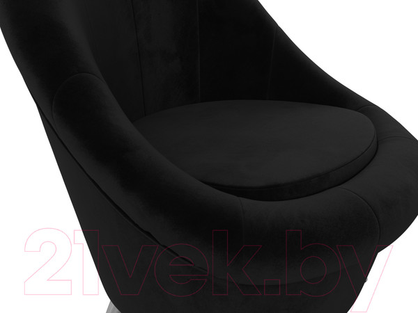 Изображение товара Кресло мягкое Лига Диванов 252 / 105539 (велюр, черный)