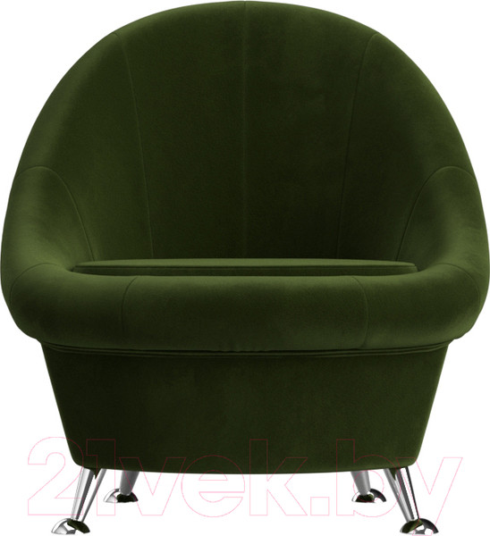 Изображение товара Кресло мягкое Лига Диванов 252 / 105541 (микровельвет, зеленый)