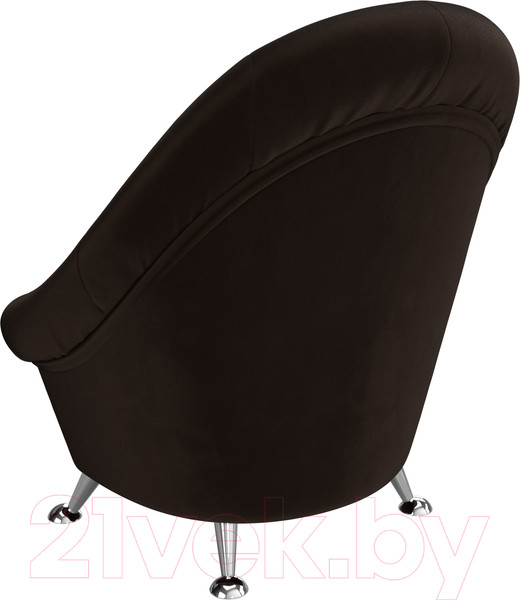 Изображение товара Кресло мягкое Лига Диванов 252 / 105542 (микровельвет, коричневый)