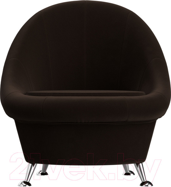 Изображение товара Кресло мягкое Лига Диванов 252 / 105542 (микровельвет, коричневый)