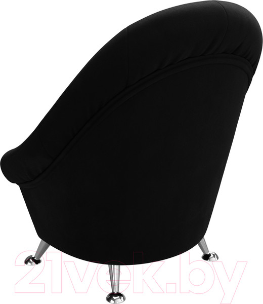 Изображение товара Кресло мягкое Лига Диванов 252 / 105544 (микровельвет, черный)