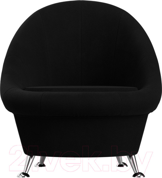 Изображение товара Кресло мягкое Лига Диванов 252 / 105544 (микровельвет, черный)
