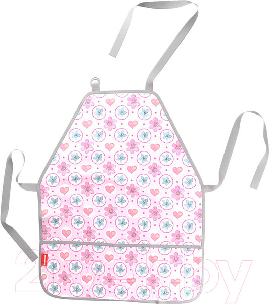 Изображение товара Фартук для творчества Erich Krause Pink Flowers / 48289