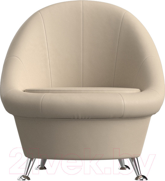 Изображение товара Кресло мягкое Лига Диванов 252 / 28238 (экокожа, бежевый)