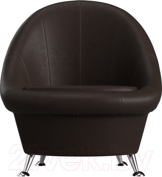 Изображение товара Кресло мягкое Лига Диванов 252 / 28242 (экокожа, коричневый)