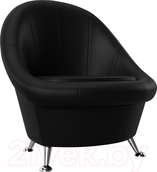 Изображение товара Кресло мягкое Лига Диванов 252 / 28243 (экокожа, черный)