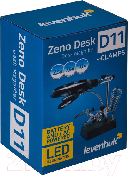 Изображение товара Лупа универсальная Levenhuk Zeno Desk D11 / 70445