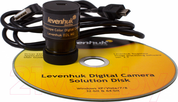 Изображение товара Микроскоп оптический Levenhuk Rainbow D2L Moonstone / 69040