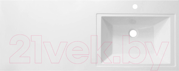 Изображение товара Умывальник Эстет Даллас 130 R / 235502