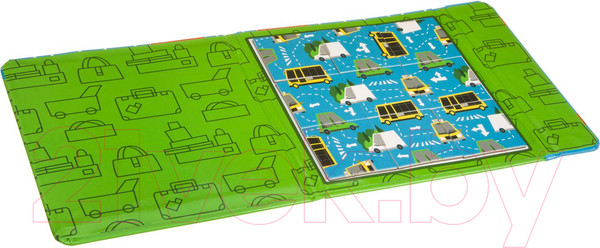 Изображение товара Развивающая игра Bondibon Магнитный пазл. Машинки / BB3561