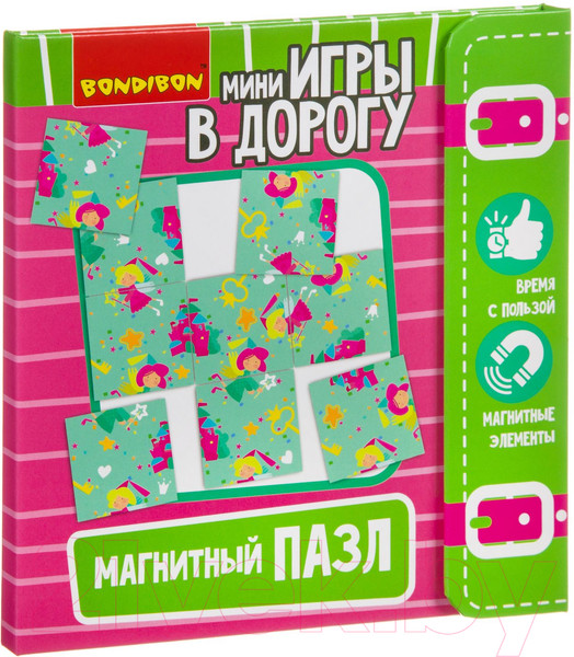 Изображение товара Развивающая игра Bondibon Магнитный пазл. Феи / BB3562