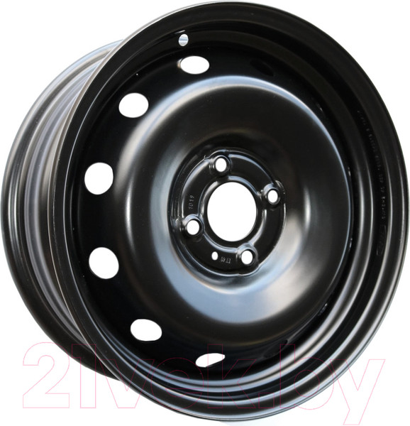 Изображение товара Штампованный диск ТЗСК Renault Sandero 16x6.5" 4x100мм DIA 60.1мм ET 37мм Черный