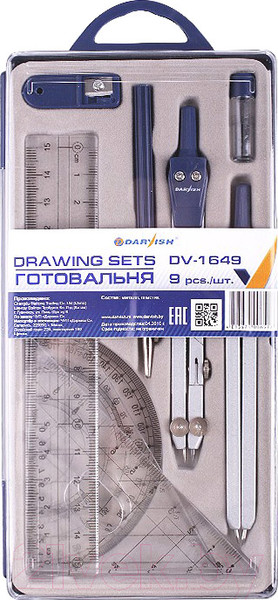 Изображение товара Готовальня Darvish DV-1649