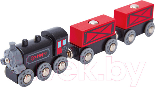 Изображение товара Локомотив игрушечный Hape Товарный поезд / E3717-HP