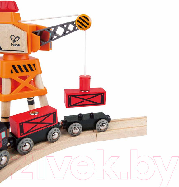 Изображение товара Локомотив игрушечный Hape Товарный поезд / E3717-HP