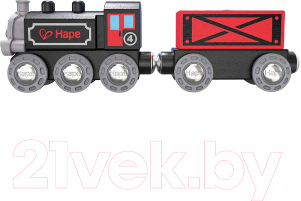 Изображение товара Локомотив игрушечный Hape Товарный поезд / E3717-HP