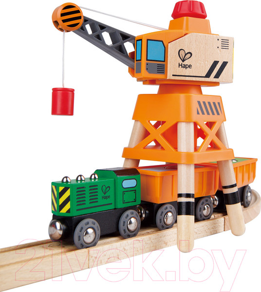 Изображение товара Кран игрушечный Hape Большой стреловой кран / E3715-HP