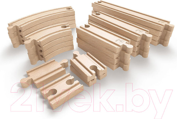 Изображение товара Элемент железной дороги Hape Набор рельсов / E3707-HP