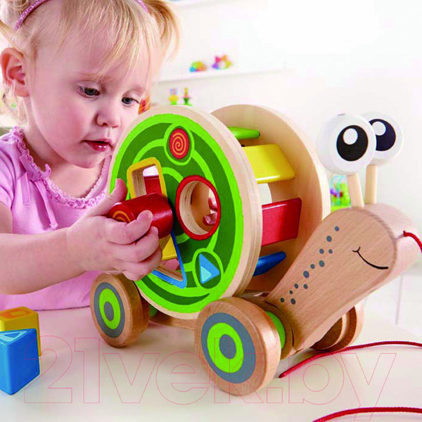 Изображение товара Сортер Hape Улитка / E0349-HP