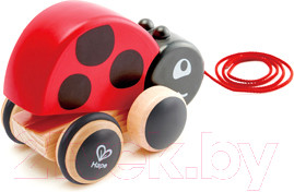 Изображение товара Игрушка-каталка Hape Божья коровка / E0362-P
