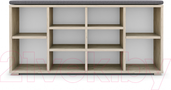 Изображение товара Тумба в прихожую Империал Аризона (дуб крафт серый/грей)