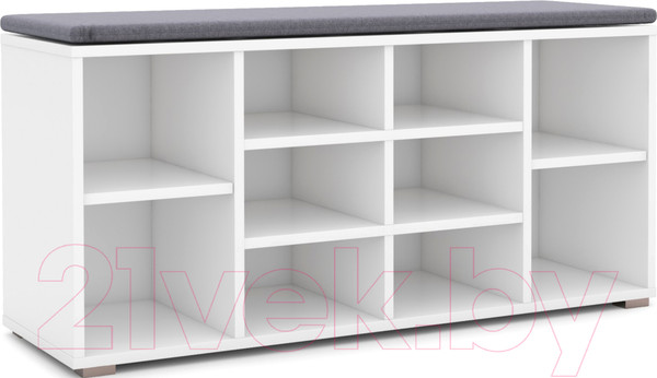 Изображение товара Тумба в прихожую Империал Аризона (белый/грей)