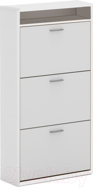 Изображение товара Тумба для обуви Империал Толедо с нишей (белый)