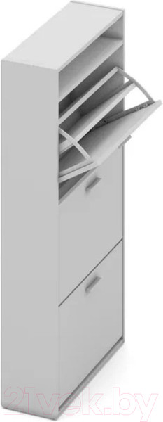 Изображение товара Тумба для обуви Империал Толедо с нишей (белый)