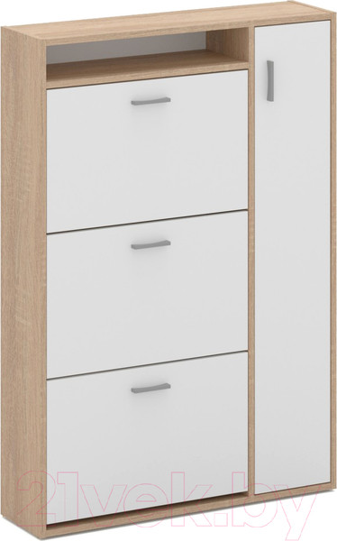 Изображение товара Тумба в прихожую Империал Толедо-2 (дуб сонома/белый)