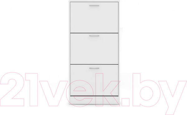 Изображение товара Тумба для обуви Империал 600 3-х дверная (белый)