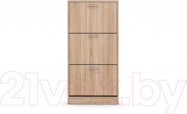 Изображение товара Тумба для обуви Империал 600 3-х дверная (дуб сонома)