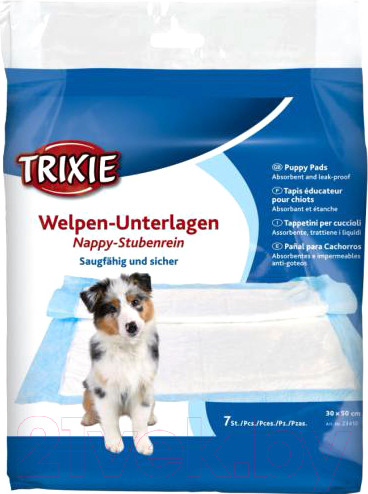 Изображение товара Одноразовая пеленка для животных Trixie 23410 (7шт)
