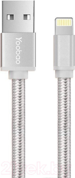 Изображение товара Кабель Yoobao YB-413 (серебристый)