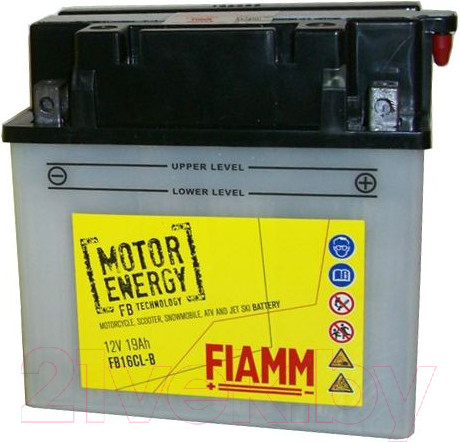 Изображение товара Мотоаккумулятор Fiamm FB16CL-B / 7904459 (19 А/ч)