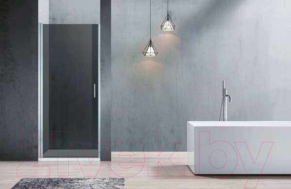 Изображение товара Душевая дверь Adema НАП-80 / NAP-80 (тонированное стекло)