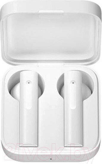 Изображение товара Беспроводные наушники Xiaomi Mi True Wireless Earphones 2 Basic / BHR4089GL/TWSEJ08WM (белый)