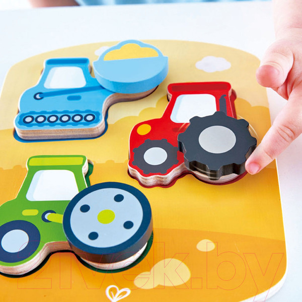 Изображение товара Развивающая игрушка Hape Строительная техника / E1608-HP