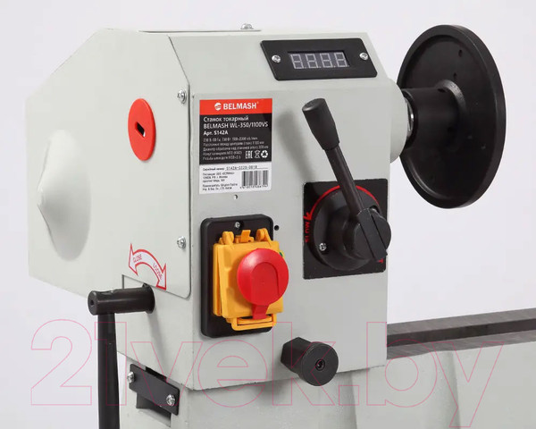 Изображение товара Токарный станок деревообрабатывающий БЕЛМАШ WL-350/1100VS / S142A