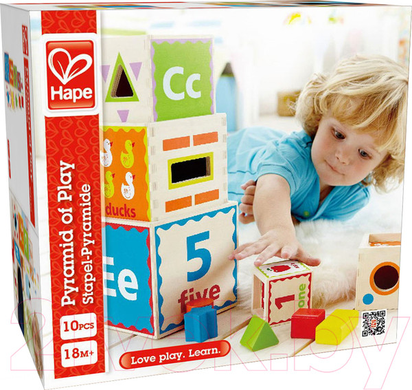 Изображение товара Сортер Hape Пирамидка / E0413-HP