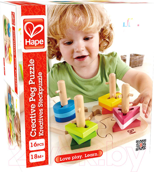 Изображение товара Развивающая игрушка Hape Творческая головоломка / E0411-HP