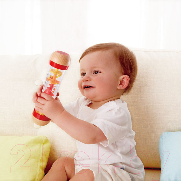 Изображение товара Развивающая игрушка Hape Бисерный дождь / E0327-HP (красный)