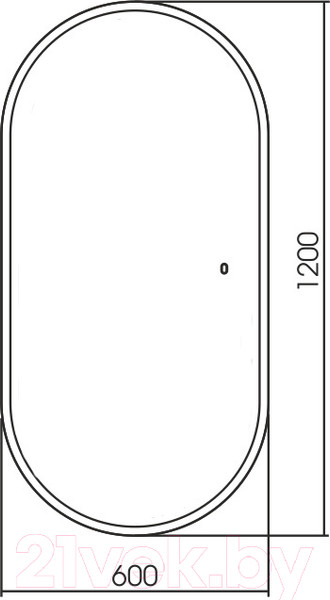 Изображение товара Зеркало Silver Mirrors Виола 60x120 / ФР-00001528