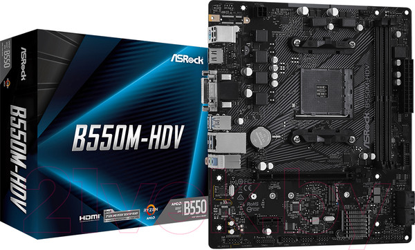 Изображение товара Материнская плата AsRock B550M-HDV