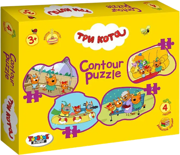 Изображение товара Развивающая игра Topgame Три кота / 01599