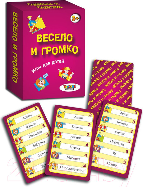Изображение товара Настольная игра Topgame Весело и громко / 01553