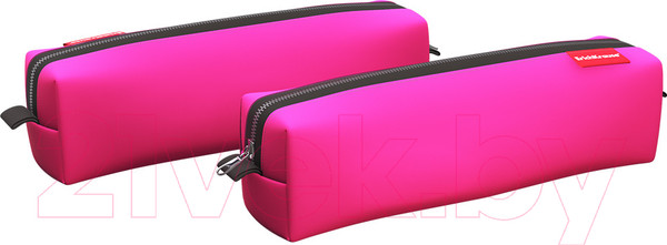 Изображение товара Пенал Erich Krause Квадро Mini Neon Pink / 47434