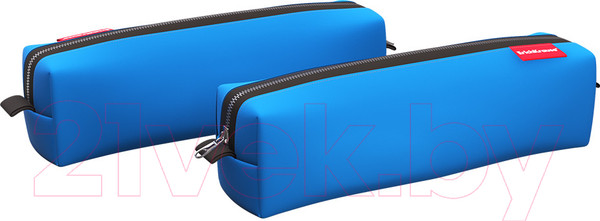 Изображение товара Пенал Erich Krause Квадро Mini Neon Blue / 47435