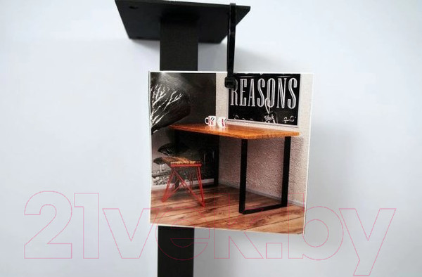 Изображение товара Подстолье Duck & Dog Лофт П 85x55 / ПЛ.Ч.850 (черный)