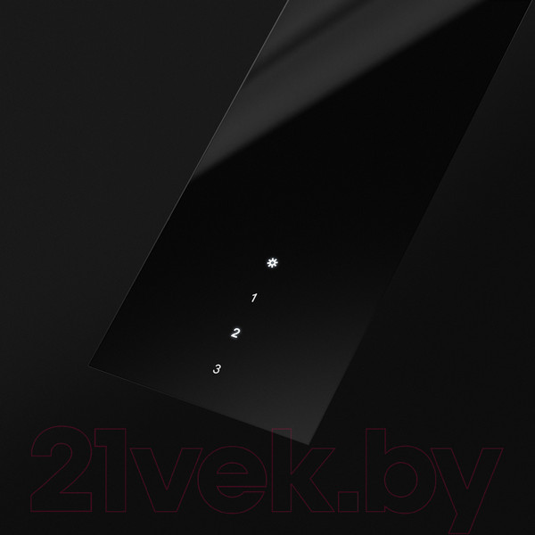 Изображение товара Вытяжка наклонная Maunfeld Aurora 90 (черный матовый)