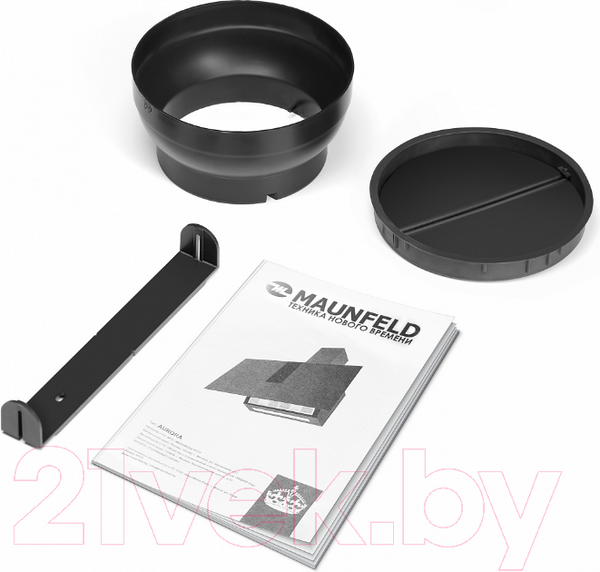 Изображение товара Вытяжка наклонная Maunfeld Aurora 90 (черный матовый)